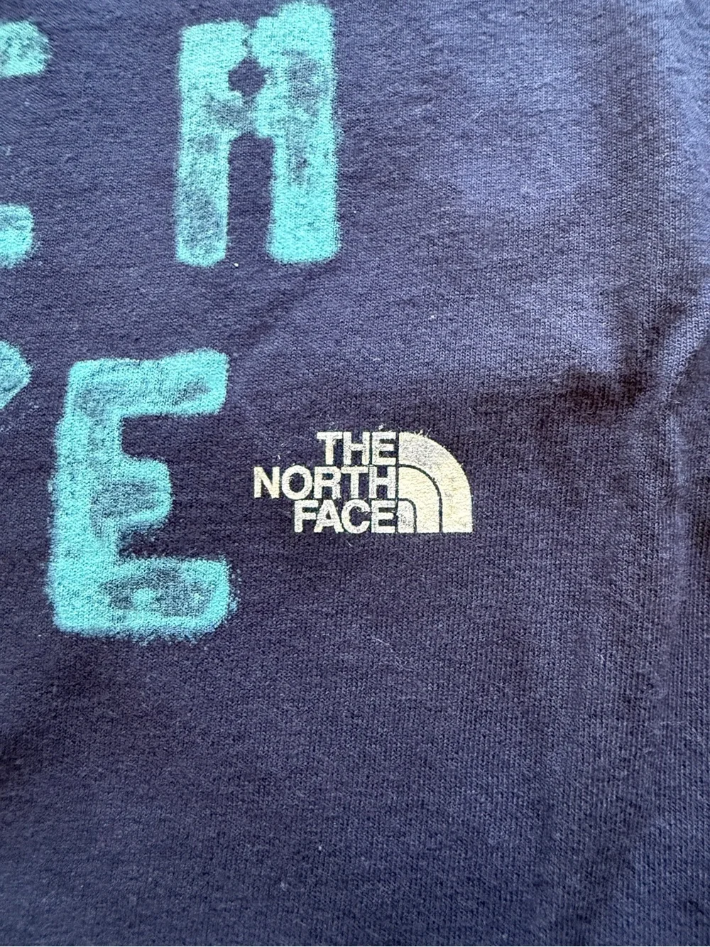 The North Face Take A Hike Graphic Tee Navy Blue XL